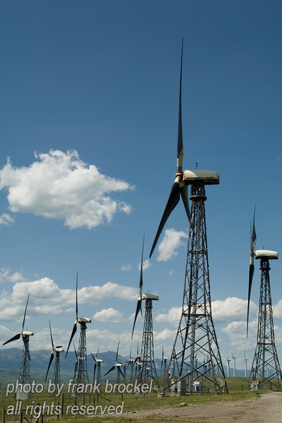 canadaweb > Wind Turbines near Pincher Creek, Alberta, Canada