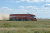Grain heading to the terminal